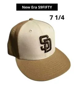 美品New Era 59FIFTY サンディエゴ・パドレス ベースボールキャップ