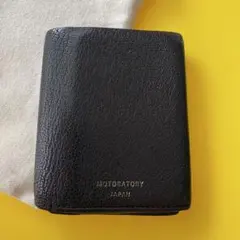 MOTORATORY JAPAN 二つ折り財布 ブラック　コンパクトウォレットのサムネイル