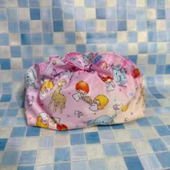 サンリオ　50周年 記念　 リトルツインスターズ フリルポーチ キキララ