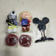 スヌーピー ぬいぐるみ キーホルダー チャーリーブラウン セット