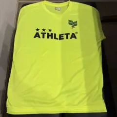 ATHLETA 蛍光イエロー Tシャツ