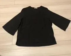 earth music＆ecology ブラック　ブラウス　トップス