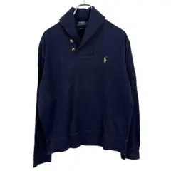 POLO ポロラルフローレン　ショールカラー　長袖トップス　tシャツ スウェット