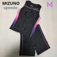 未使用タグ付き☆スピードSPEEDO セパレート水着 3分丈 レディース Mのサムネイル