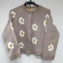 Flower　ショート丈のカーディガンのサムネイル