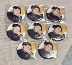 夏油傑 缶バッジ PLAZA rest 箔押し アップ 呪術廻戦 懐玉 玉折