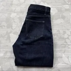 ユニクロ UNIQLO ハイライズ ワイドストレート デニム 22(56cm)