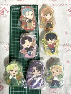 BTS タイニータン　アクリルチャーム　アクリルチャーム　キーホルダー　7点