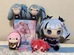 桜ミク AMP+ フィギュア 桜ドレスver. ➕初音ミク等ぬいぐるみセット