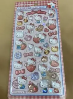 【正規品】ボンボンドロップシール　ハローキティ　赤　第2弾