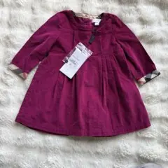 【新品タグ付】Burberry ベビーワンピース 12M 80cm
