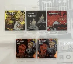 僕のヒーローアカデミア　ウエハースチョコ　5枚セット　キラキラシール