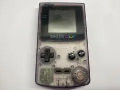 ゲームボーイカラー クリアパープル　本体　ジャンク