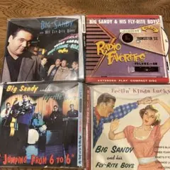 Big Sandy and His Fly-Rite Boys CD 4枚セット