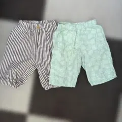 ハーフパンツ　110センチ 2点セット