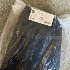 GU バレルレッグジーンズ　ラインストーン　120