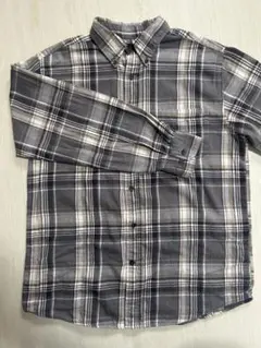 【好配色】セントジョンズベイ ネルシャツ グレー ボックスシルエット