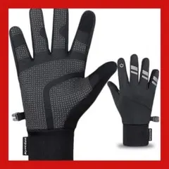 新品　グローブ　手袋　登山　釣り　自転車　フィッシング　XL スマホ対応　黒