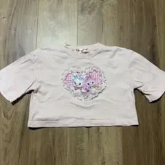 バースデイ　SWIMMER キッズ Tシャツ ピンク うさぎ 猫