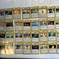 ポケモンカード　旧裏　トレーナー　35枚　ナツメの眼　初版　ポケカ