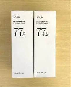 【新品】Anua アヌア ドクダミ 77％ スージングトナー 250ml×2本