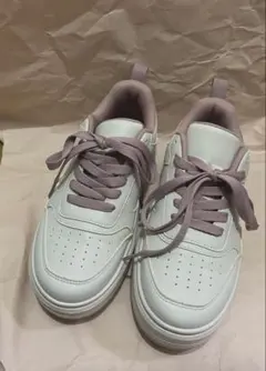 GU ボリュームソールコート スニーカー　XSサイズ ピンク