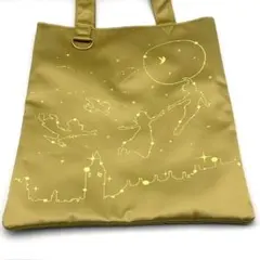 상태좋음 ディズニー Happy 쿠지 E賞 ピーターパン トートバッグ 星座