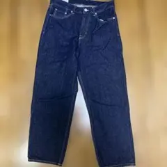 H&M LOOSE 29/30 ダークブルーデニムのサムネイル