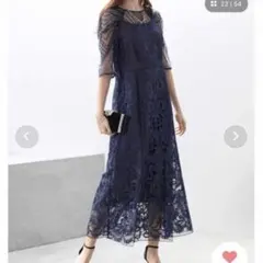 【新品未使用・タグ付き】Dorrydoll エンブロイダリーレースドレス　M