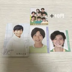 Go!Go!kids 寺澤小十侑 プロフィールカード デタカ Myojo 厚紙