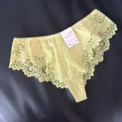 ワコール アンフィ ショーツ M ソングショーツ イエロー系 Tバックのサムネイル