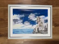 ☆タイムセール☆カントク レゾネ 版画「AZUL」 レゾネ企画第一弾