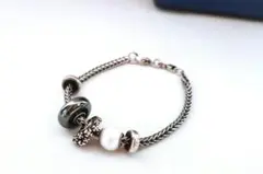 TROLLBEADS フラワーパールスクラプ ブレスレットチェーン - メルカリ