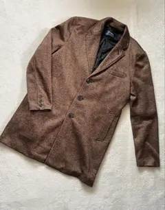 ブラウンロングジャケット