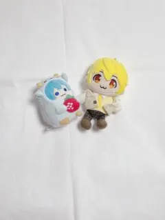 あにまるぬいころんくん るぅとくん制服ぬいぐるみキーホルダー