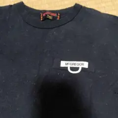 MCGREGOR 黒 ポケットTシャツ 半袖のサムネイル