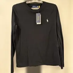 PoloRalphLaurenラルフローレンブラックカットソー新品！タグ付き