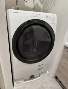SHARP ES-S7D-WL ドラム式洗濯乾燥機 2019年製 - メルカリ
