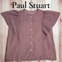 【Paul Stuart】シースルーブラウス ウォッシャブル ピンクのサムネイル