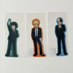 ヒロアカ　緑谷出久　爆豪勝己　轟焦凍 静岡鉄道コラボ ダイカットステッカー　3枚