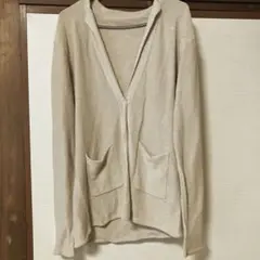 メンズ ニット カーディガン 2点 adam et rope 薄手 汚れあり