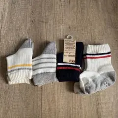 ベビー靴下 4足セット　無印良品　13-15センチ