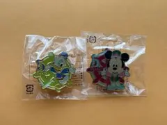 ミッキー・ドナルド 5周年記念ピンバッジ