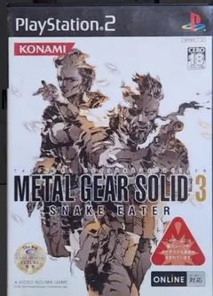 METAL GEAR SOLID 3 SNAKE EATER PS2