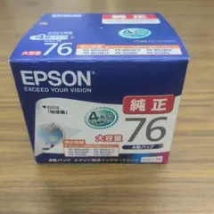 EPSON 純正インクカートリッジ IC4CL76 4色パック - メルカリ