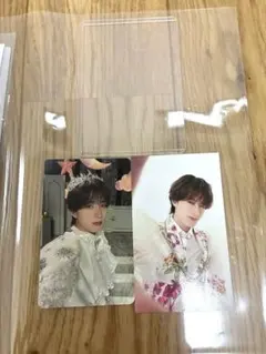 【匿名配送】山中柔太朗 ソロ トレカ 2枚　LOVE ENG!NE M!LK