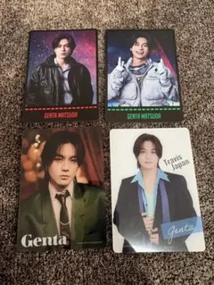 Travis Japan 松田元太 'stavelers トレカ4種セット