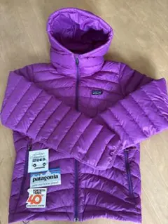 パープル ダウンジャケット