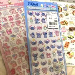 【正規品】ボンボンドロップシールスティッチmini、サンリオ文字マイメロディなど