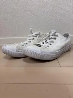 軽量　CONVERSE ALL STAR ライト ホワイト スニーカー　26.5